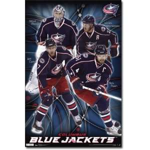  Columbus Blue Jackets Collage 2011 NHL (Steve Mason James 