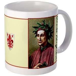  Dante Alighieri Italian Mug by 