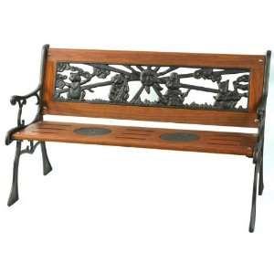  Commend Limited Garden Bench Pot Holder Patio, Lawn 