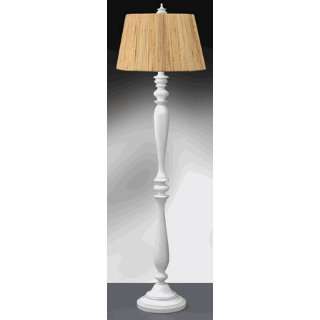  Complements 21101LWR Matte White Sanibel Floor Lamp