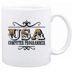  New  Usa Computer Programmer   Old Style  Mug 