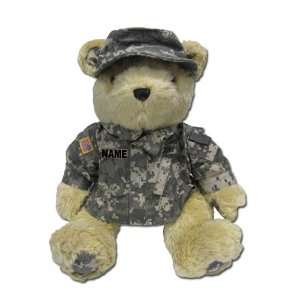   custom embroidered U.S. Army Combat Military Uniform ACU: Toys & Games