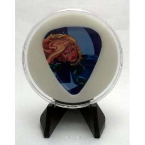 Marvel Universe Hero Invisible Woman Guitar Pick With Display Case 