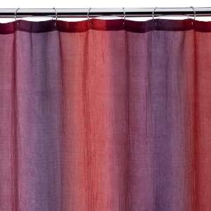 NEW InterDesign # 35802 Ombre Fabric Shower Bath Curtain Purple  