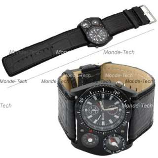 Military Army Compass Outdoor Mens Watch Wristwatch  