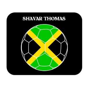  Shavar Thomas (Jamaica) Soccer Mouse Pad 