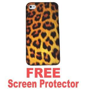  Cool Leopard Hard Case for Apple Iphone 4g/4s (At&t Only 