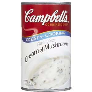 Campbells Cream Of Mushroom Soup, 26 oz  Grocery 