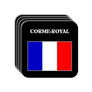  France   CORME ROYAL Set of 4 Mini Mousepad Coasters 