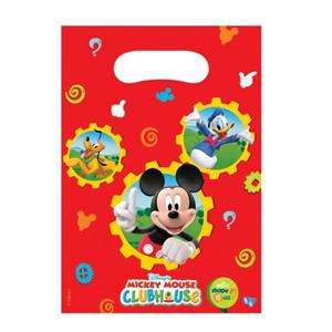 Mickey Mouse Clubhouse Party   Mickey Mouse Party Loot Bags x 6  