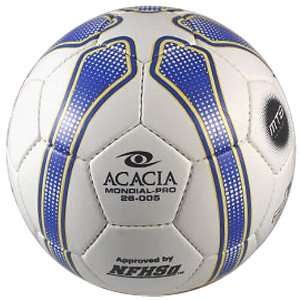   Level Soccer Balls NFHS WHITE/ROYAL/BRASIL GOLD 5