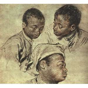  FRAMED oil paintings   Jean Antoine Watteau   24 x 22 