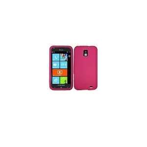 Samsung Focus S SGH i937 Pink Cell Phone Silicone Case / Executive 