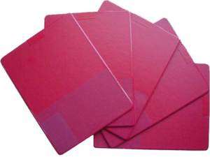Home Party Plan Consultant Lapboards   5 Red Lap Boards  