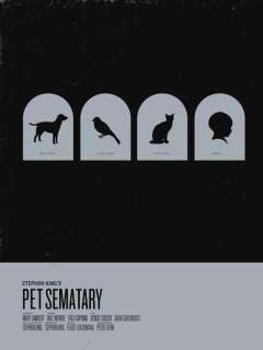 Pet Sematary 11 x 17 Movie Poster, Fred Gwynne  
