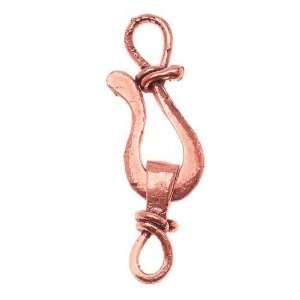   Genuine Copper Thick Hook & Eye Clasps 23mm (1): Arts, Crafts & Sewing