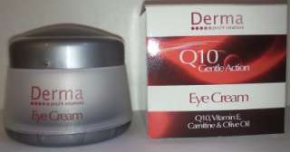 DERMA Q10 GENTLE ACTION EYE CREAM NEW & BOXED 40ML  