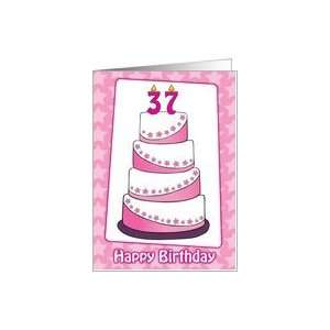  Happy Birthday   Thirty Seventh Card Toys & Games