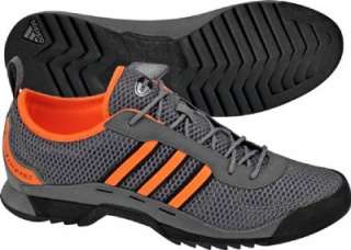 Adidas Lanin mens Running Trainers Grey Orange 6 12.5  