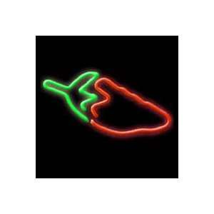  Red Hot Chili Pepper Neon Sculpture 18 x 15: Home 