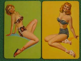 SWIMSUIT BEAUTIES PINUP GIRL PLAYING CARDS VINTAGE MINT  