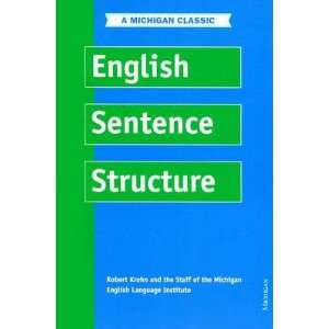  English Sentence Structure   [ENGLISH SENTENCE STRUCTURE 