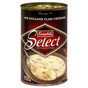   Inspired Soup, New England Clam Chowder, Case of 12 18.8 Ounce Cans