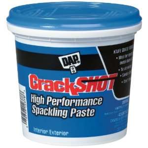 Pack Dap 12378 CrackSHOT High Performance Spackling Paste   White 