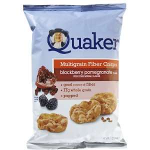 Quaker True Delights Fiber Crips, Blackberry Pomegranate, 3.5 oz, 3 pk