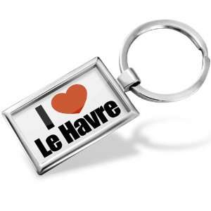  Keychain I Love LeHavre region: of Seine Maritime, Haute 