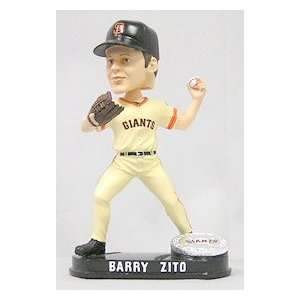 San Francisco Giants Barry Zito Forever Collectibles Blatinum Bobble 