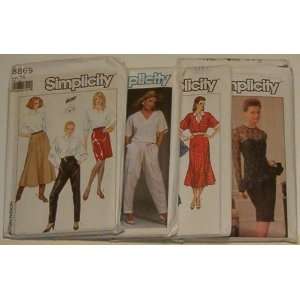    Simplicity Misses Dress and Skirt Patterns 
