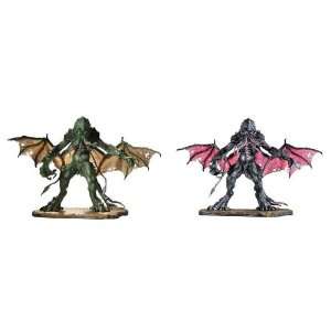   of Green & BBTS Exclusive Black Ultra Cthulhu Statues Toys & Games