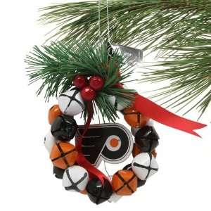    Philadelphia Flyers Bell Wreath Ornament: Sports & Outdoors