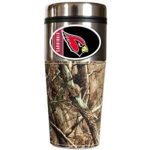   Cardinals Open Field Travel Tumbler with Camo Wrap
