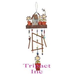  Home Décor Metal Wind Chime   My Garden House: Home & Kitchen