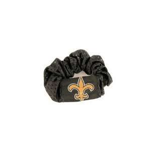   Orleans Saints NFL Jersey Hair Scrunchie (Black)
