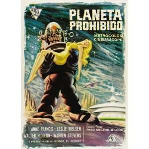  Forbidden Planet   Movie Poster   27 x 40