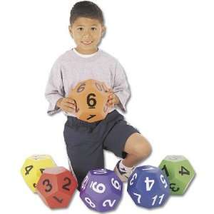  12 Sided Numbered Dice (d12s): Sports & Outdoors