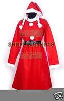 Flannel Santa Claus Suit Adult Costume Standard for women 071740 one 