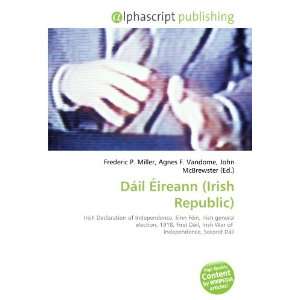  Dáil Éireann (Irish Republic) (9786132875488) Books