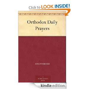 Orthodox Daily Prayers Anonymous  Kindle Store