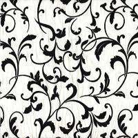 Sanibel Black & White Decorative Futon Cover Pick Size  