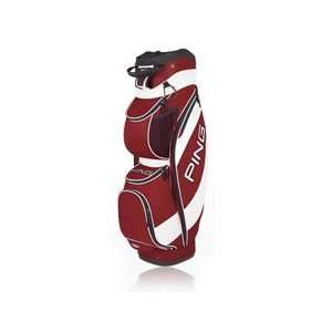  PING Traverse Cart Bag   Red/White: Sports & Outdoors