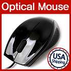New Usb/PS2 3 button wired optical mouse Black  KP140CB
