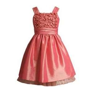  Fancy Pink Satin Dress Size 16   B49715 
