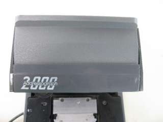 New Bold Addressograph 2000 Credit Card Imprinter Embosser Imprint (K 