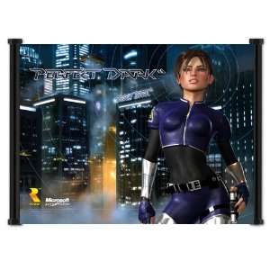  Perfect Dark Game Fabric Wall Scroll Poster (21x16 