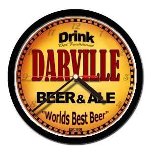 DARVILLE beer ale wall clock 