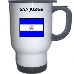  Nicaragua   SAN JORGE White Stainless Steel Mug 